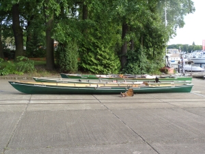 Boote bei Wendenschloss Dahme 2015