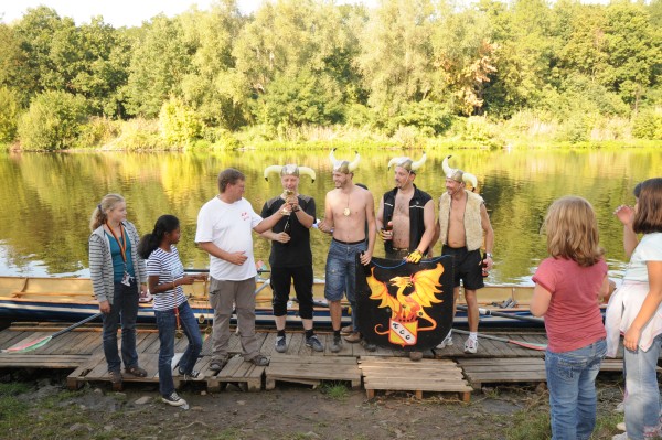 Drachenboot Siegerehrung Wikinger 09