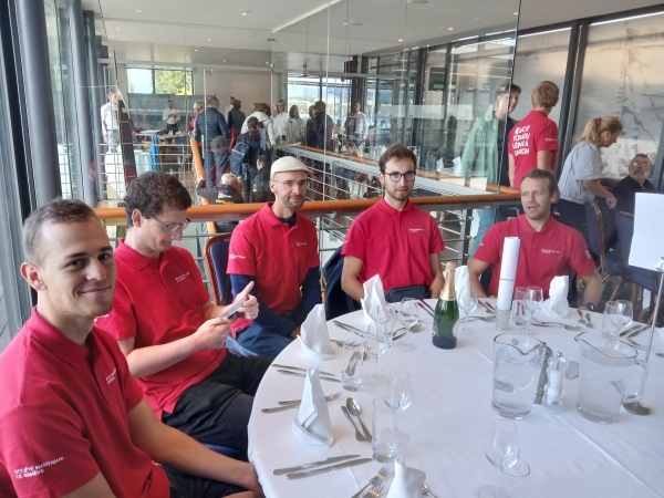 Mittagessen Genf fr die Teilnehmer Tour du Lac Leman 2024
