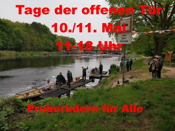 Proberudern Tag der offenen Tr 2025