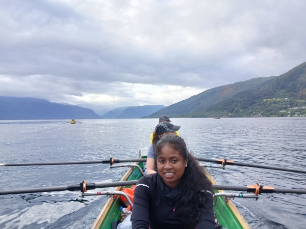 Ruderboote auf dem Sognefjord 2024