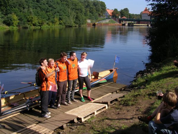 Siegerehrung Freilas Drachenbootcup 2010