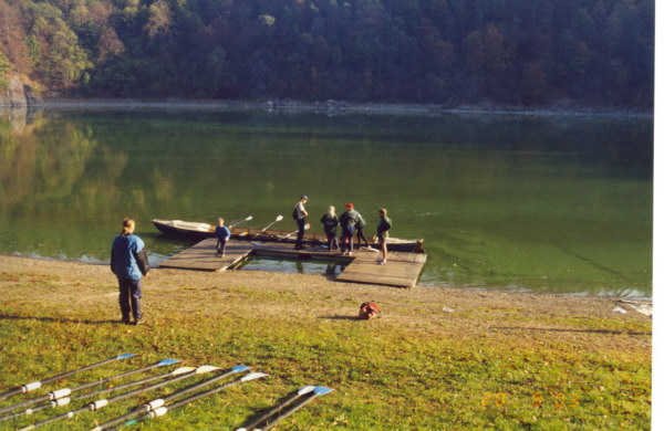 Bleilochtalsperre Ruderboot